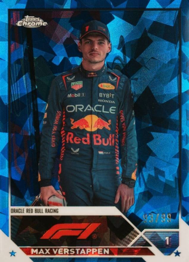 2023 Topps Chrome Formula 1 Sapphire Edition Max Verstappen #1 Other Sports Card