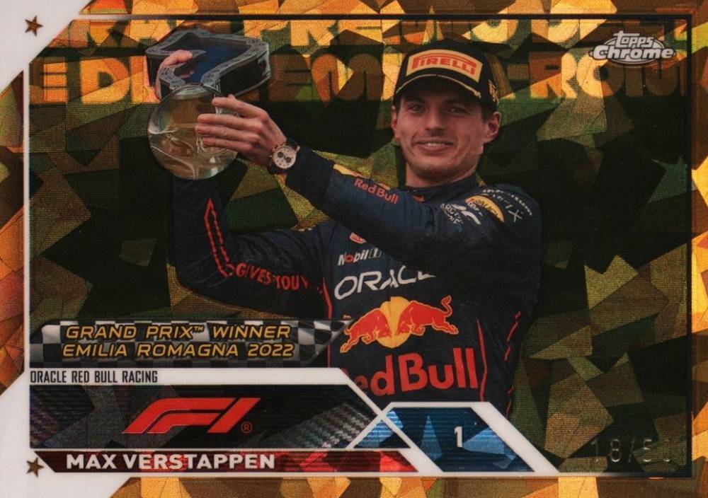 2023 Topps Chrome Formula 1 Sapphire Edition Max Verstappen #147 Other Sports Card