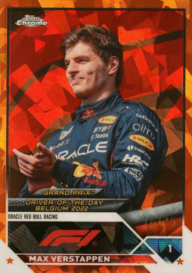 2023 Topps Chrome Formula 1 Sapphire Edition Max Verstappen #179 Other Sports Card