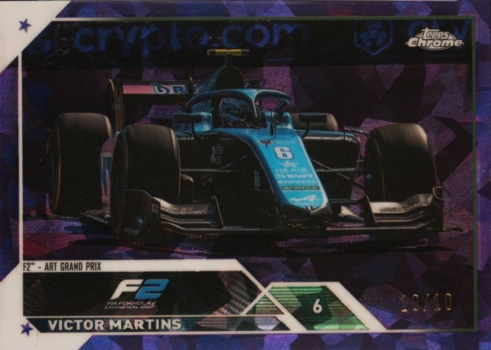 2023 Topps Chrome Formula 1 Sapphire Edition Victor Martins #131 Other Sports Card