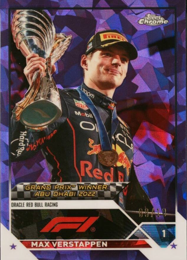 2023 Topps Chrome Formula 1 Sapphire Edition Max Verstappen #165 Other Sports Card