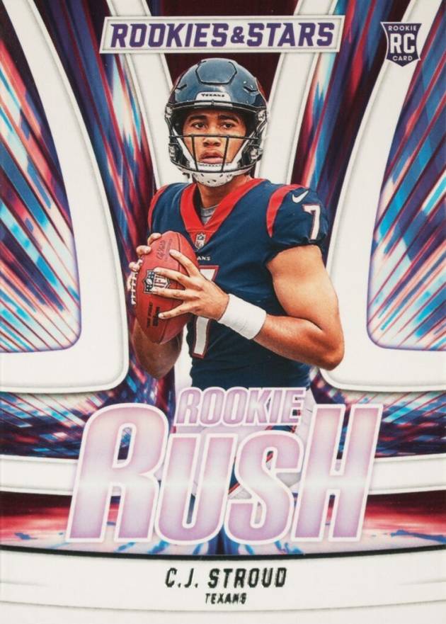 2023 Panini Rookies & Stars Rookie Rush CJ Stroud #RR4 Football Card