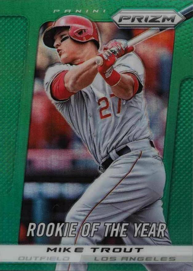 2013 Panini Prizm Mike Trout #301 Baseball Card