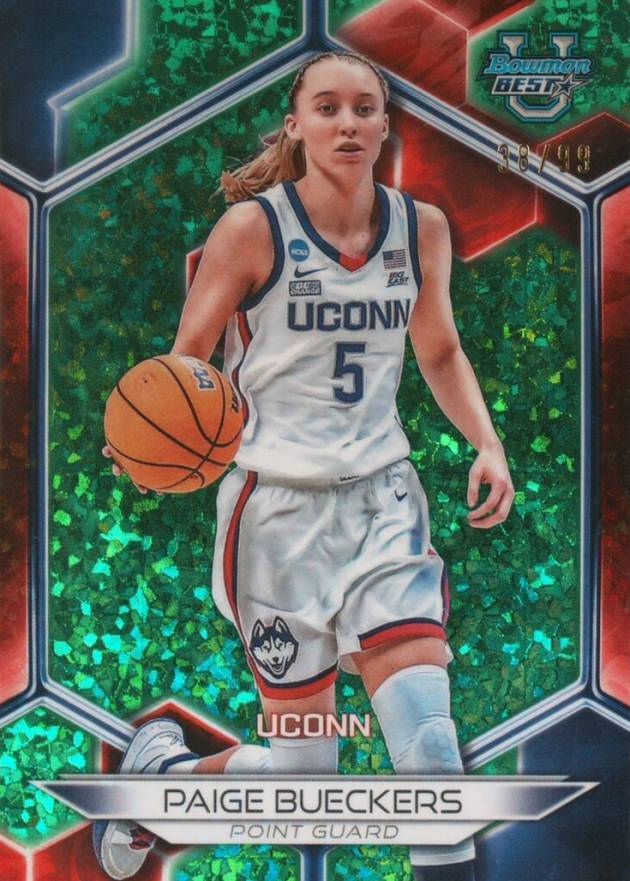 2023 Bowman University Best Paige Bueckers #87 Basketball Card