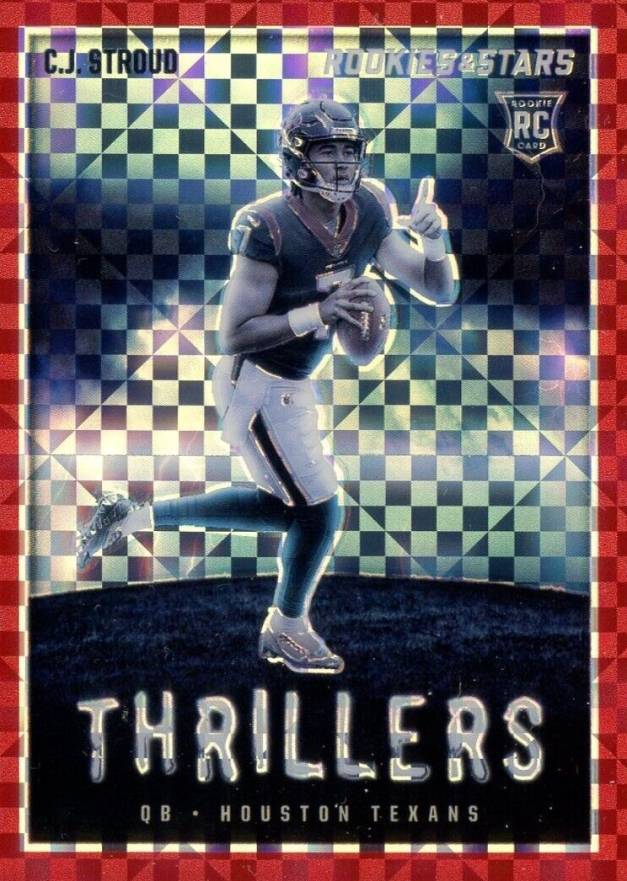 2023 Panini Rookies & Stars Thrillers CJ Stroud #TH12 Football Card