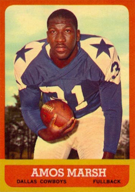 1963 Topps Amos Marsh #76 Football Card