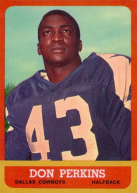 1963 Topps Don Perkins #75 Football Card