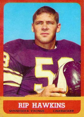 1963 Topps Rip Hawkins #106 Football Card