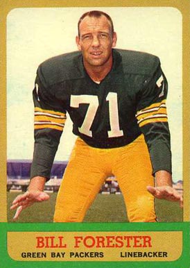 1963 Topps Bill Forester #94 Football Card