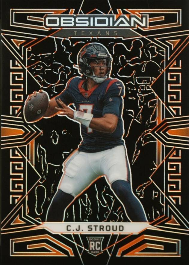 2023 Panini Obsidian CJ Stroud #140 Football Card