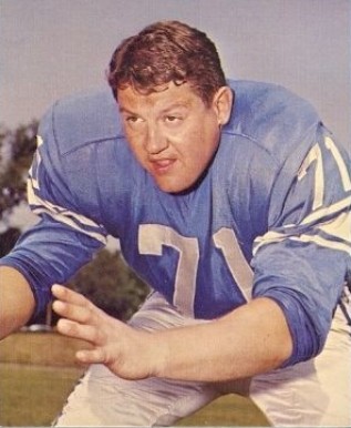 1964 Kahn's Wieners Alex Karras #21 Football Card