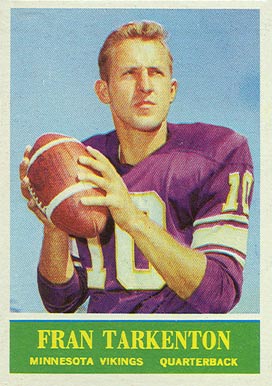 1964 Philadelphia Fran Tarkenton #109 Football Card