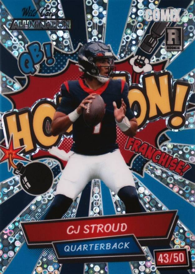 2023 Wild Card Alumination Comix CJ Stroud Edition CJ Stroud #ACCS Football Card