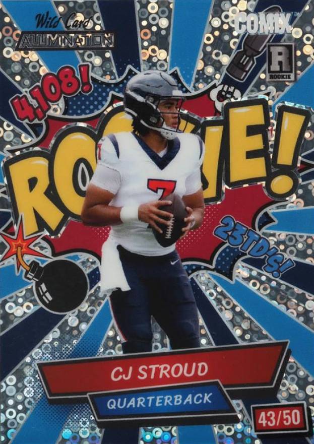 2023 Wild Card Alumination Comix CJ Stroud Edition CJ Stroud #ACCS Football Card