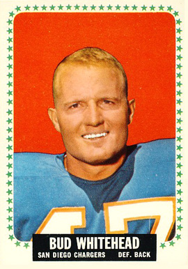 1964 Topps Bud Whitehead #173 Football Card