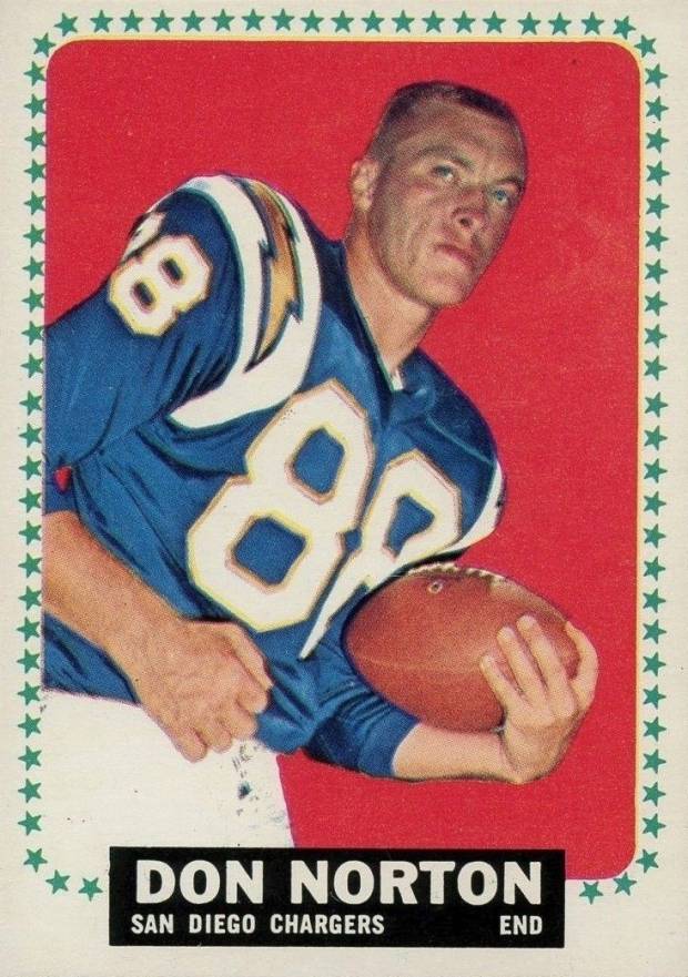 1964 Topps Don Norton #169 Football Card