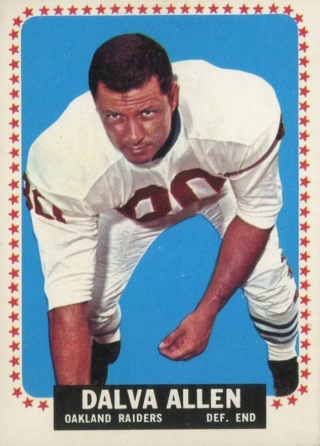 1964 Topps Dalva Allen #132 Football Card