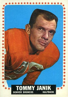 1964 Topps Tom Janik #49 Football Card