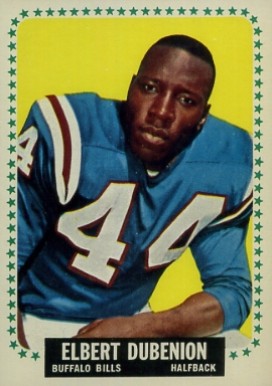 1964 Topps Elbert Dubenion #26 Football Card