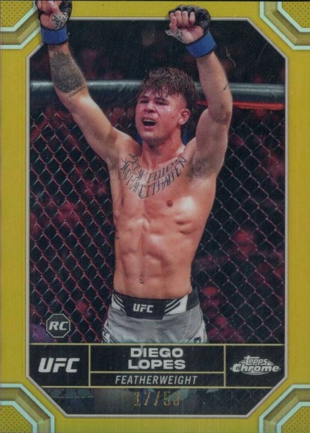 2024 Topps Chrome UFC Diego Lopes #26 Other Sports Card