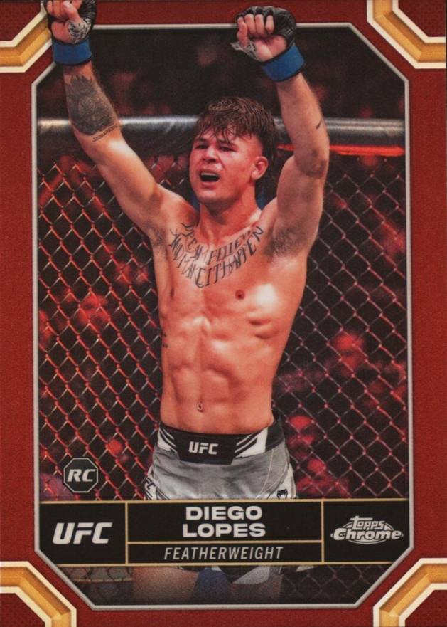 2024 Topps Chrome UFC Diego Lopes #26 Other Sports Card