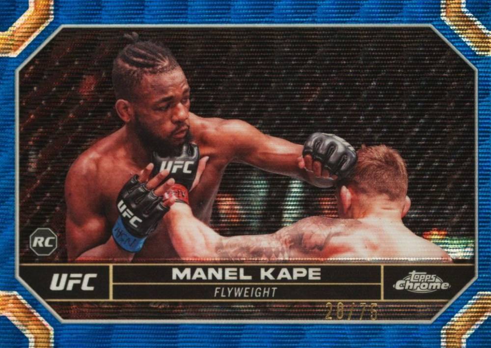 2024 Topps Chrome UFC Manel Kape #119 Other Sports Card