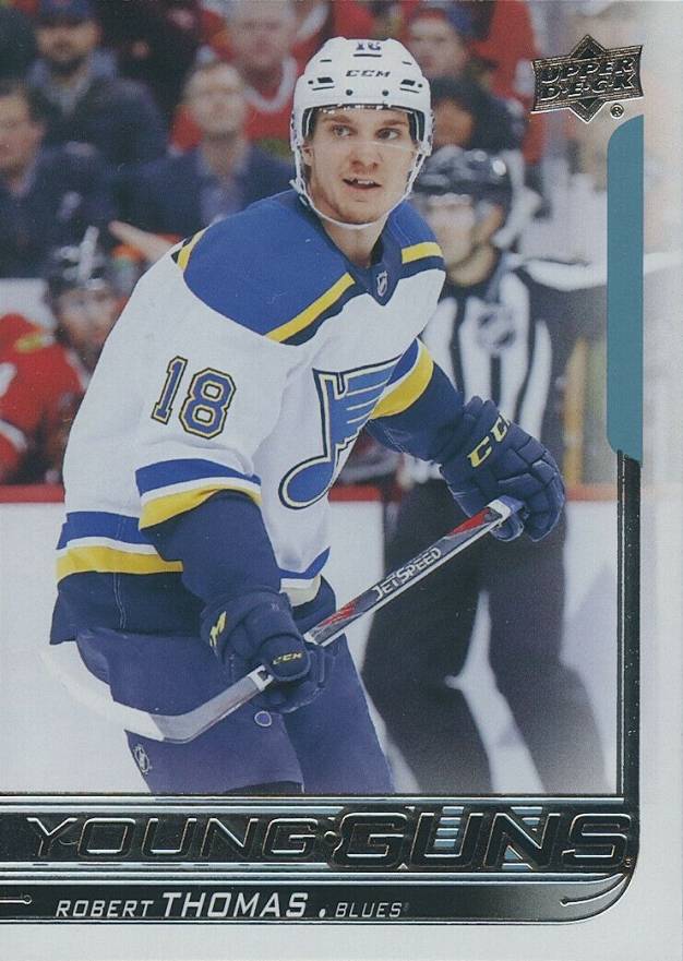 2018 Upper Deck Robert Thomas #472 Hockey Card