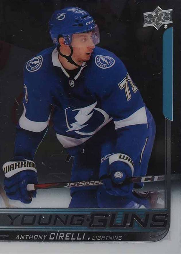 2018 Upper Deck Anthony Cirelli #219 Hockey Card