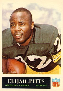 1965 Philadelphia Elijah Pitts #80 Football Card