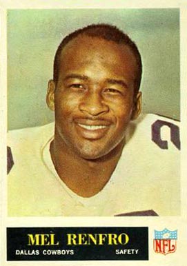 1965 Philadelphia Mel Renfro #53 Football Card