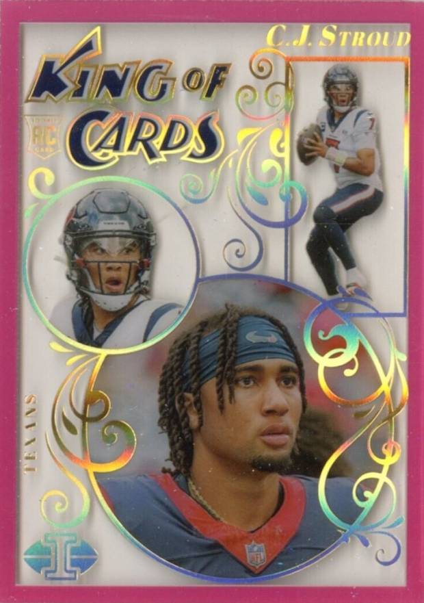 2023 Panini Illusions King of Cards CJ Stroud #17 Football Card