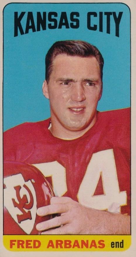 1965 Topps Fred Arbanas #89 Football Card