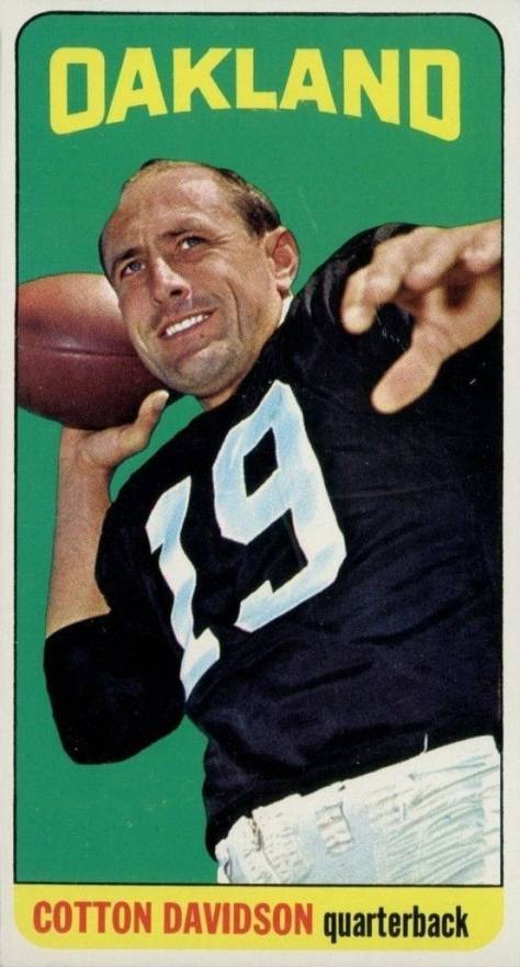 1965 Topps Cotton Davidson #138 Football Card