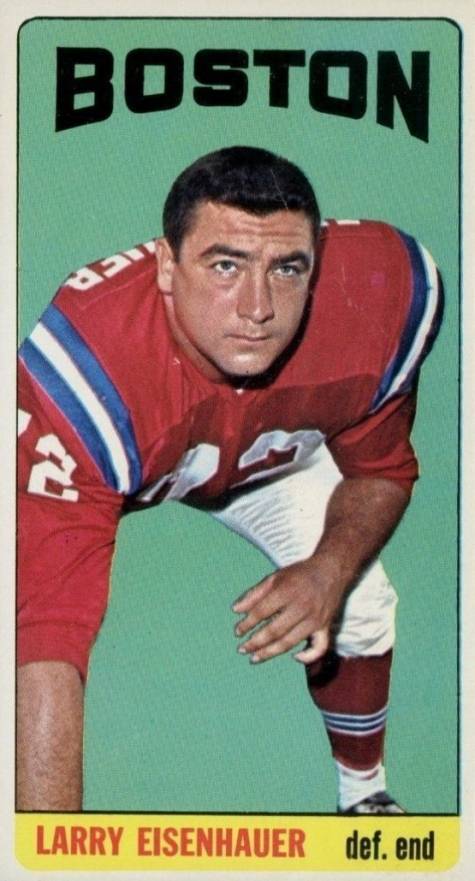 1965 Topps Larry Eisenhauer #8 Football Card