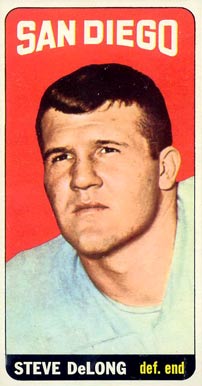 1965 Topps Steve Delong #157 Football Card