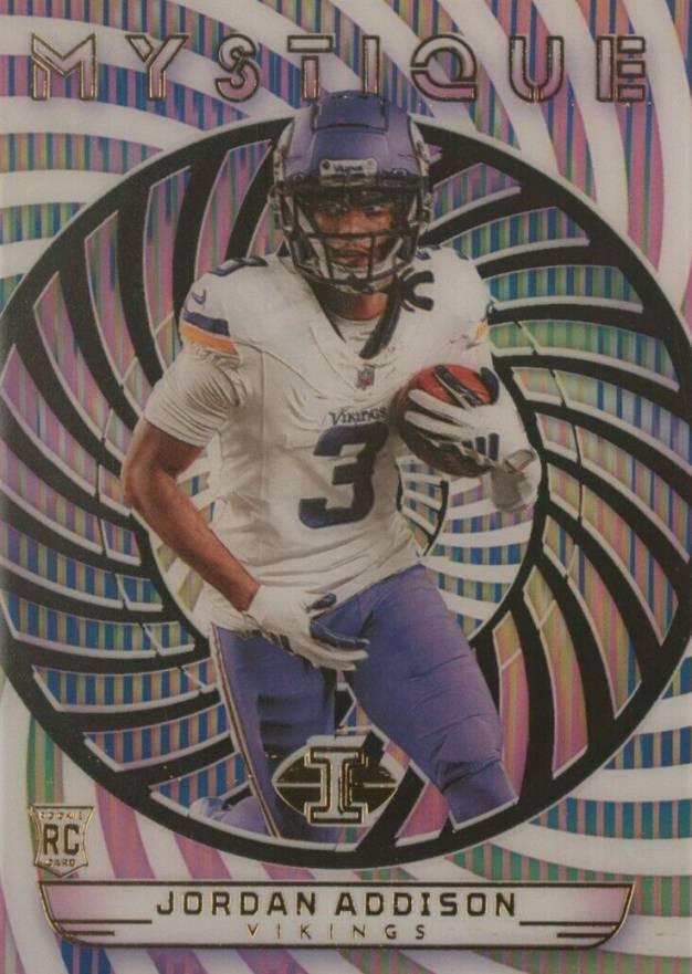 2023 Panini Illusions Mystique Jordan Addison #20 Football Card