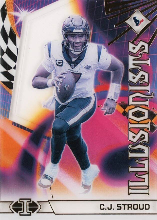 2023 Panini Illusions Illusionists CJ Stroud #13 Football Card