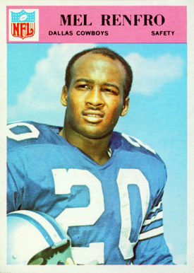 1966 Philadelphia Mel Renfro #63 Football Card