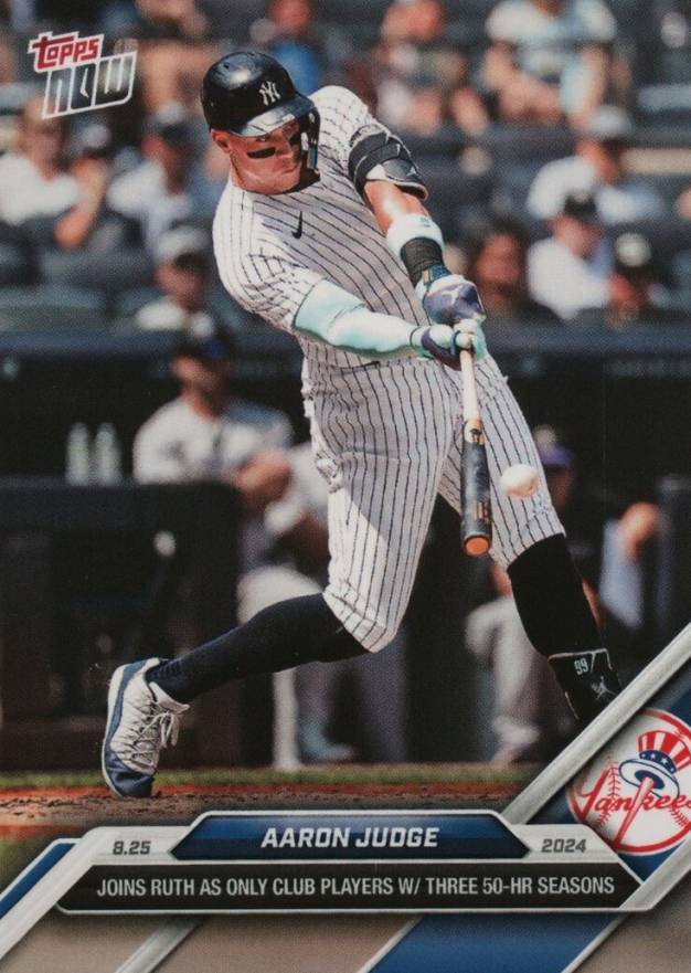 2024 Topps Now Aaron Judge #594 Baseball Card