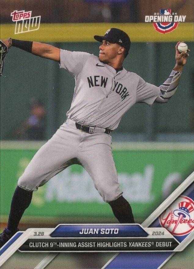 2024 Topps Now Juan Soto #11 Baseball Card