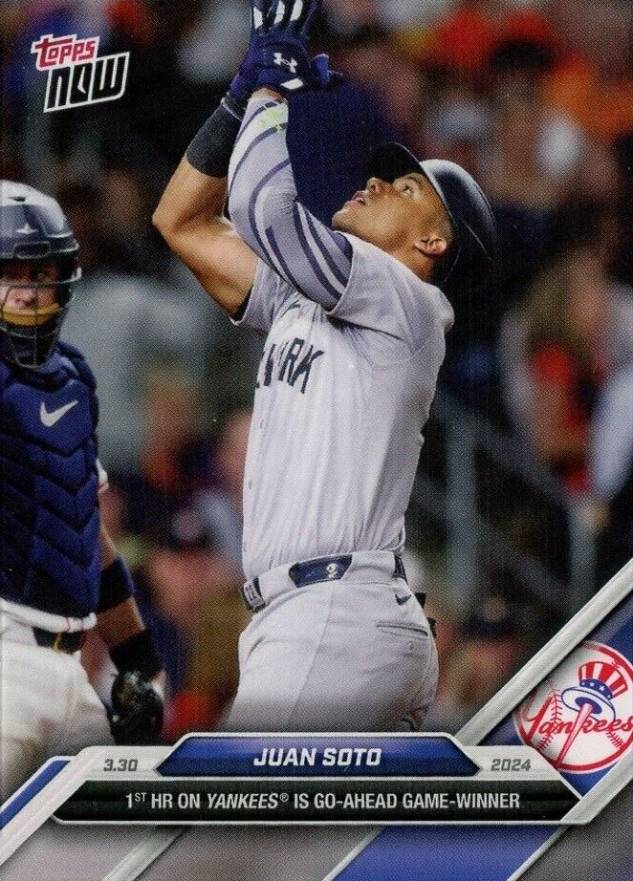 2024 Topps Now Juan Soto #21 Baseball Card