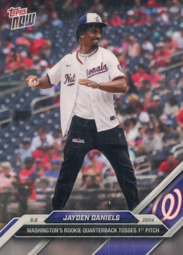 2024 Topps Now Jayden Daniels #285 Baseball Card