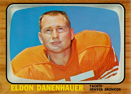 1966 Topps Eldon Danenhauer #31 Football Card