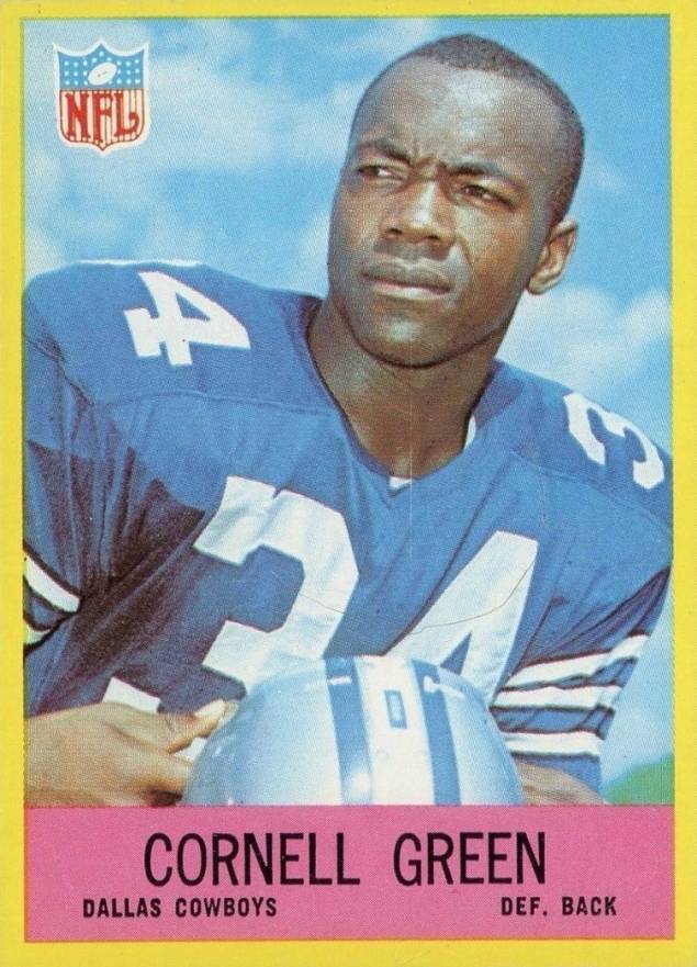 1967 Philadelphia Cornell Green #51 Football Card