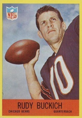 1967 Philadelphia Rudy Bukich #26 Football Card