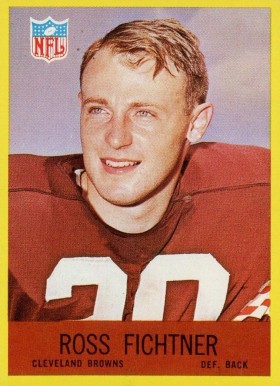 1967 Philadelphia Ross Fichtner #40 Football Card