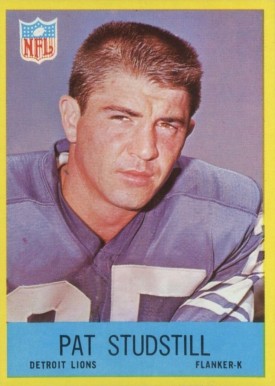 1967 Philadelphia Pat Studstill #70 Football Card