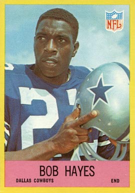 1967 Philadelphia Bob Hayes #52 Football Card