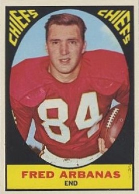 1967 Topps Fred Arbanas #70 Football Card