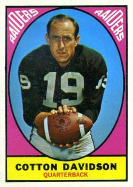 1967 Topps Cotton Davidson #107 Football Card